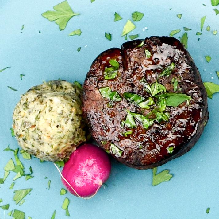 The Patio Daddy-O USDA Prime Filet Mignon Steak Box ~ Black Garlic and Truffle