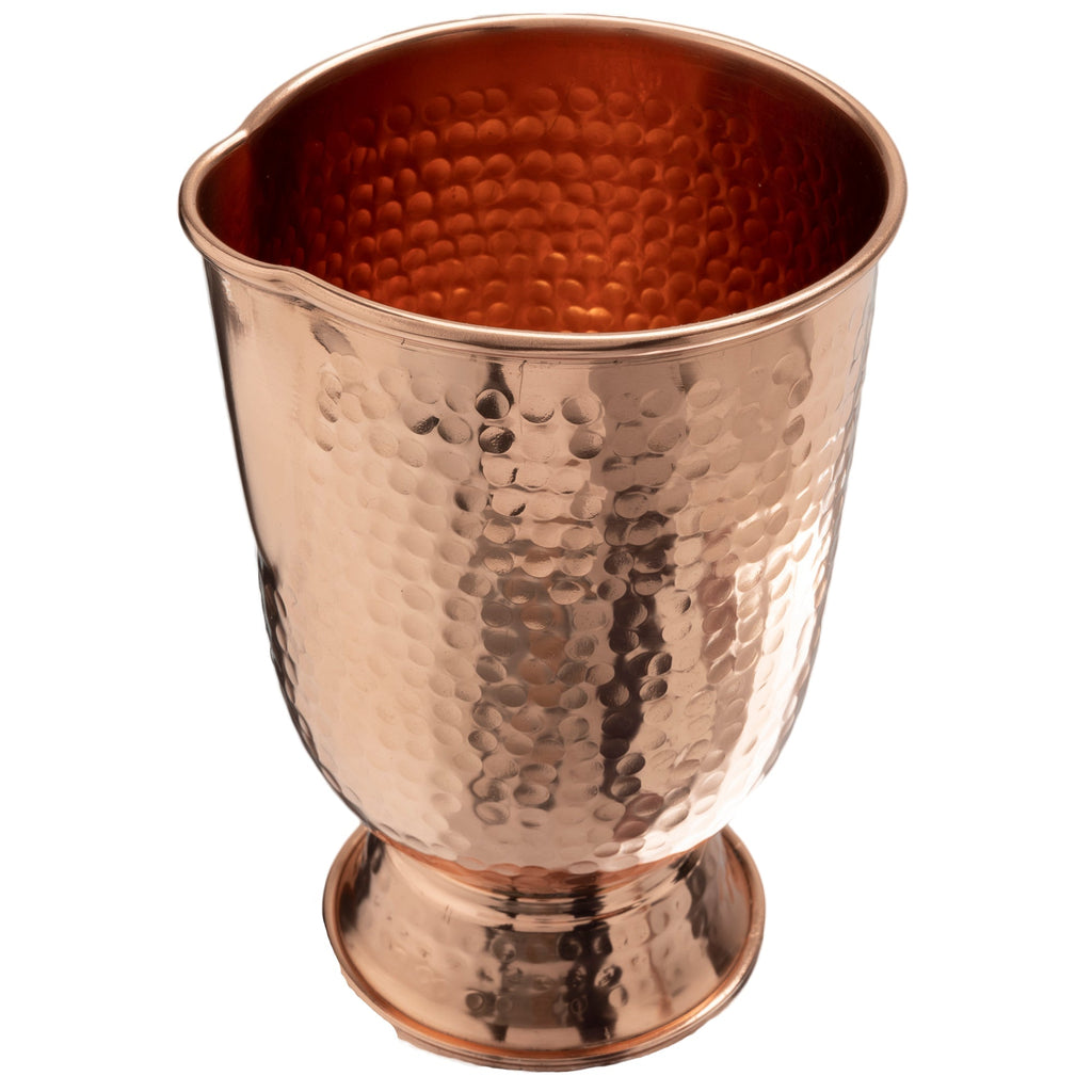 Hammered Copper Mixing Glass ~ 18 Ounce Craft Cocktail Cup