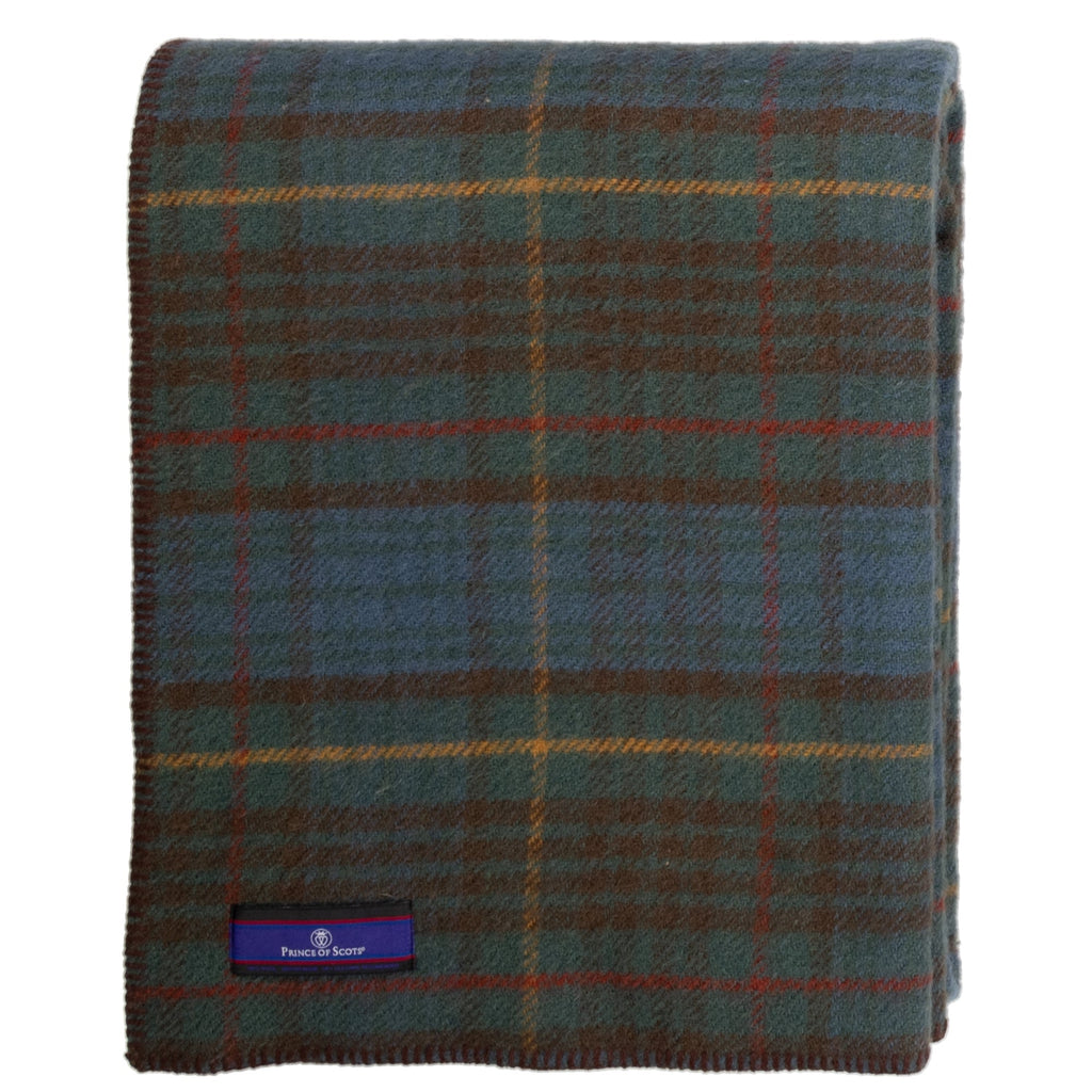 Prince of Scots Highland Tweeds BIG Throw ~ Antique Hunting Stewart ~-Throws and Blankets-810032752965-BIGThrowAntiqueHunting-Prince of Scots