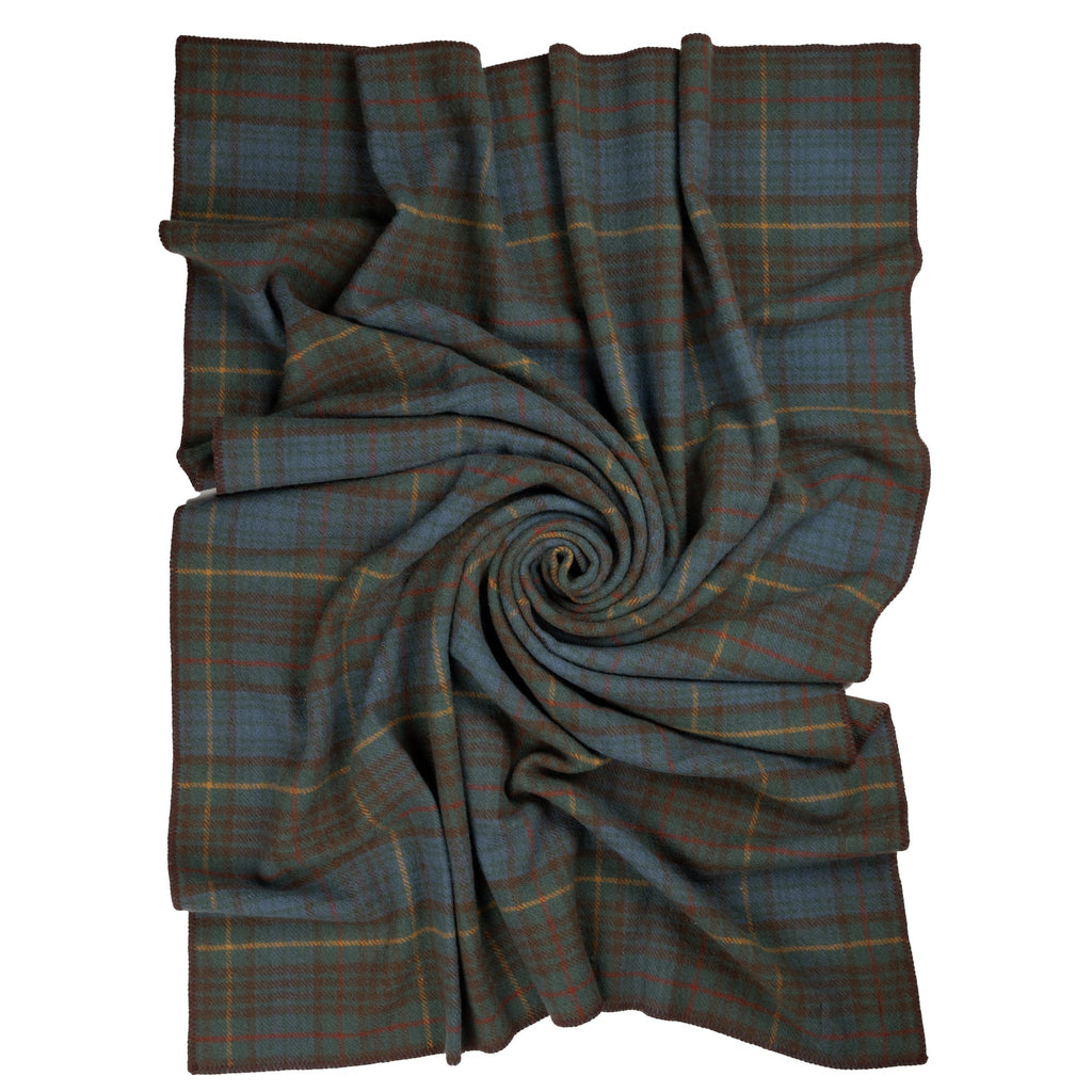 Prince of Scots Highland Tweeds BIG Throw ~ Antique Hunting Stewart ~-Throws and Blankets-810032752965-BIGThrowAntiqueHunting-Prince of Scots