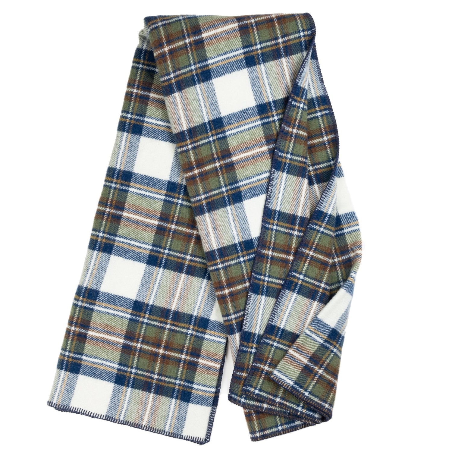 Prince of Scots Highland Tweeds BIG Throw ~ Muted Blue Stewart ~-Throws and Blankets-810032753047-BIGThrowMutedBlue-Prince of Scots