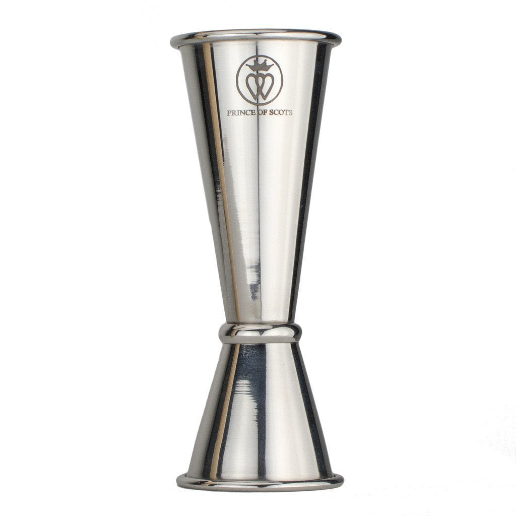 Prince of Scots Japanese-Style Double Sided Cocktail Jigger (Silver Mirror)-Barware-Prince of Scots-810032751807-J450JiggerS-Prince of Scots