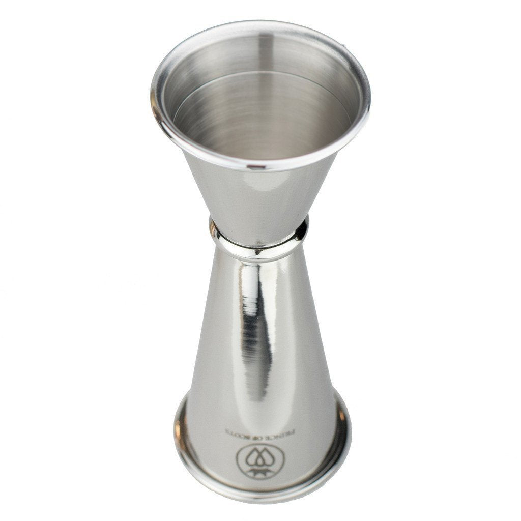 Prince of Scots Japanese-Style Double Sided Cocktail Jigger (Silver Mirror)-Barware-Prince of Scots-810032751807-J450JiggerS-Prince of Scots