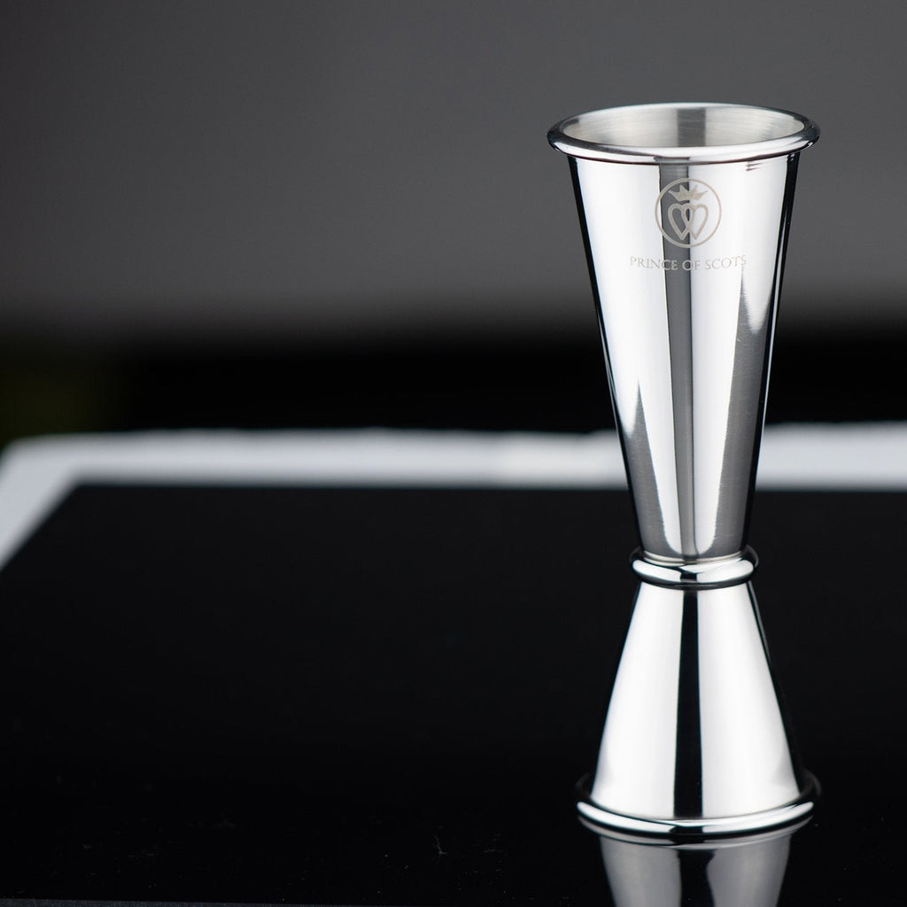 Prince of Scots Japanese-Style Double Sided Cocktail Jigger (Silver Mirror)-Barware-Prince of Scots-810032751807-J450JiggerS-Prince of Scots