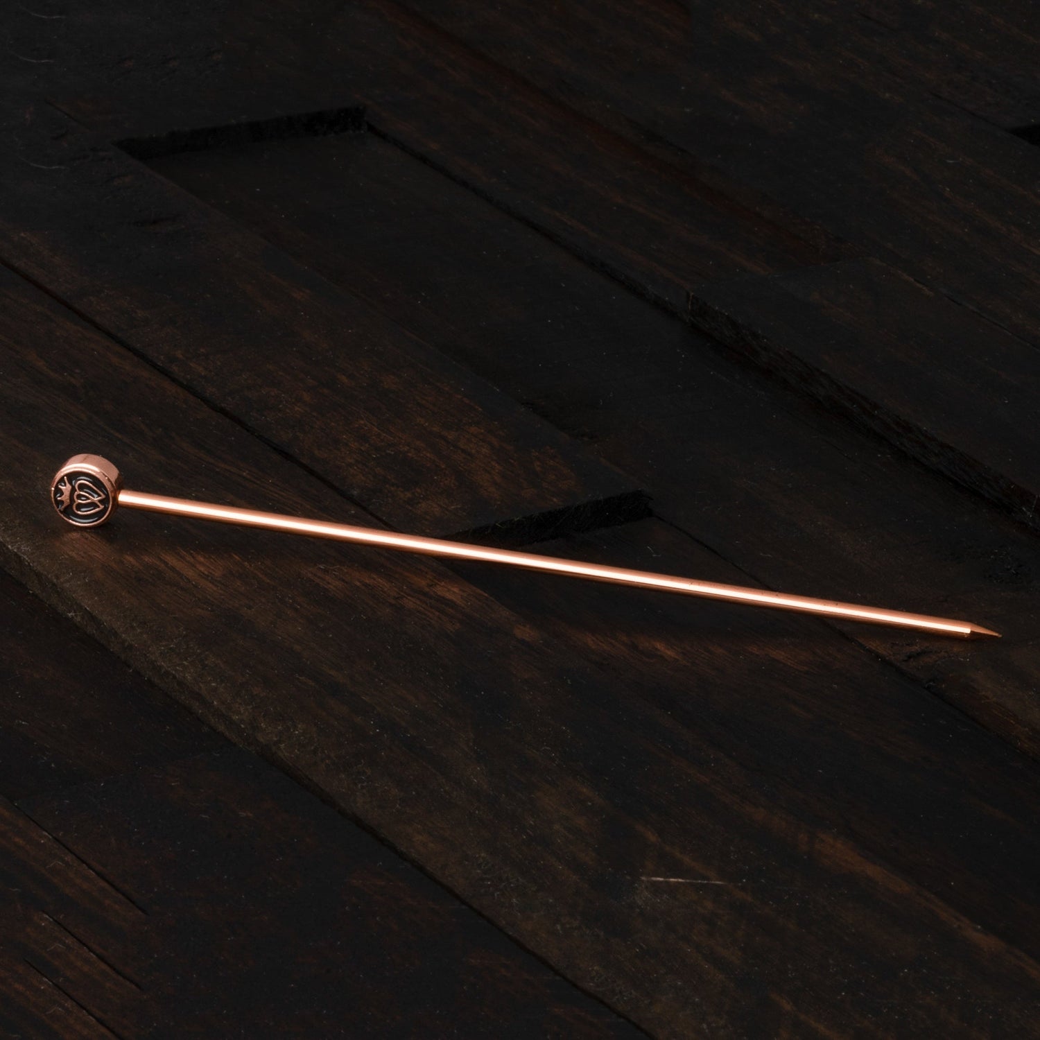 Prince of Scots Luckenbooth 8-Pack XL-Cocktail Picks (Copper in Gift Box)-Barware-810032752934-CopperLogoPick-Prince of Scots