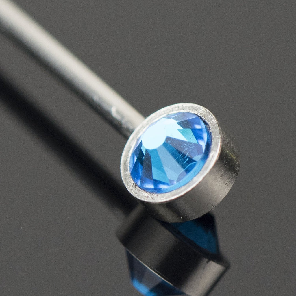 Prince of Scots Sapphire Crystal Cocktail Picks-Barware-SapphirePick-810032752118-Prince of Scots-Prince of Scots