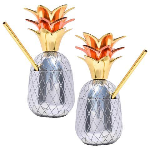 The Grand Floridian Pineapple Tumbler ~ 9 Ounce ~-Home Gifts-Prince of Scots-634934463428-GrandFloridian2-Prince of Scots