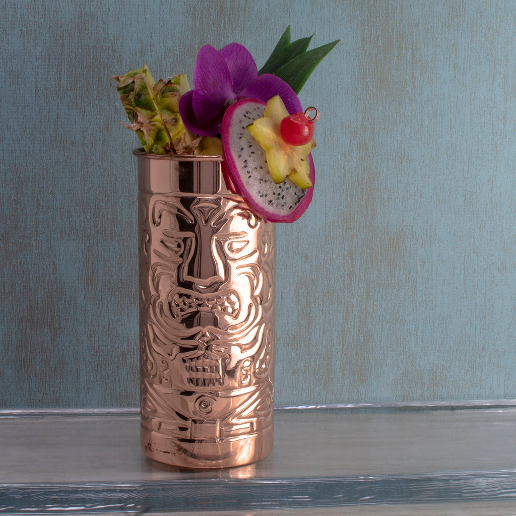 The Legends of Hawaii Copper Tiki Mug ~ Kanaloa ~-Barware-00810032752507-TikiKanaloa-Prince of Scots