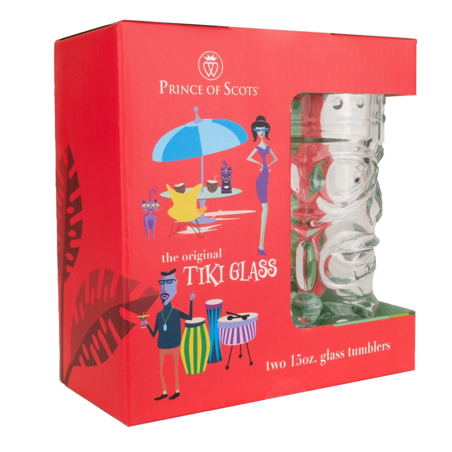 The Original Premium 15oz Tiki Glass ~ Set of 2 ~