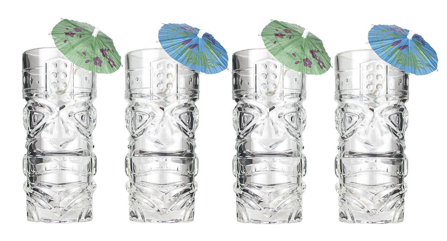 The Original Premium 15oz Tiki Glass ~ Set of 4 ~-Gifts-Prince of Scots-Prince of Scots