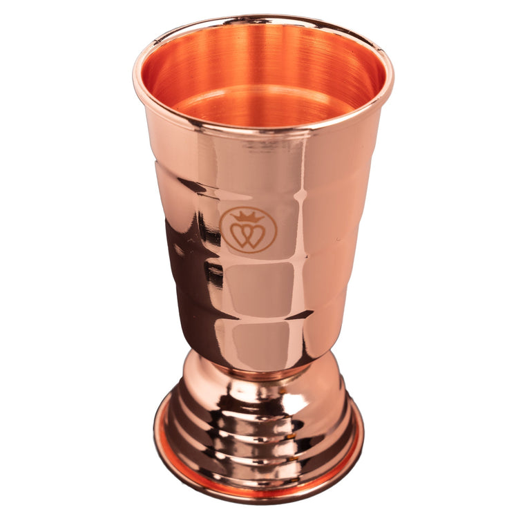 Art Deco Double-Sided 8 Stepped Jigger ~ Copper ~