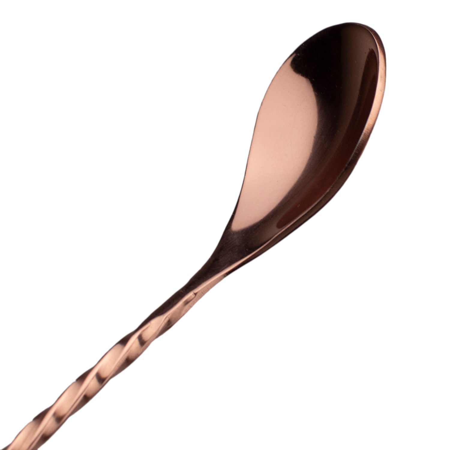 Prince of Scots Copper Plate Tear Drop Bar Spoon (Premium Gift Box)-Barware-810032751890-BarSpoonTearC-Prince of Scots