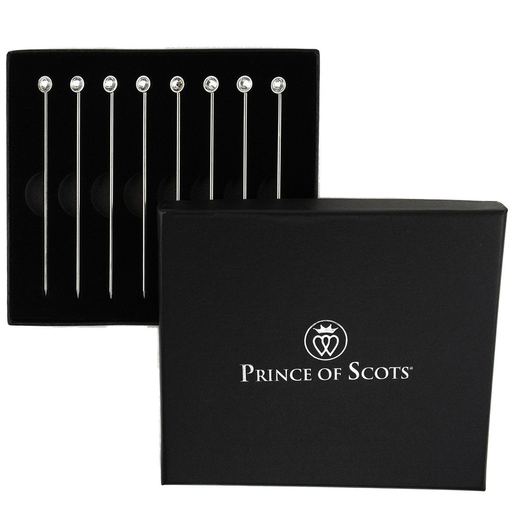 Prince of Scots Diamond Crystal Cocktail Picks-Barware-DiamondPick-810032752125-Prince of Scots-Prince of Scots