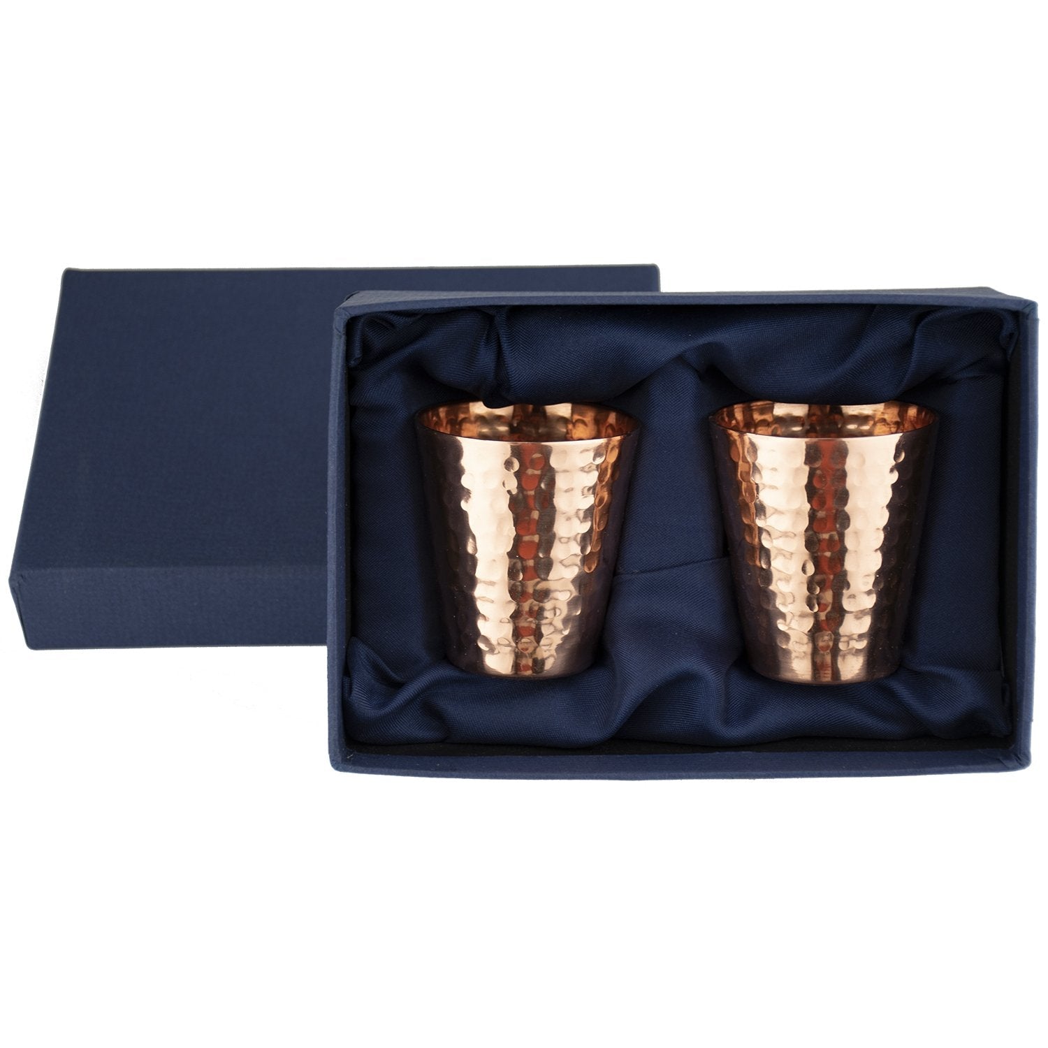 Prince of Scots Hammered Copper Shot Glasses (Set of 2)-Barware-Prince of Scots-810032751654, CopperShot-1-Prince of Scots