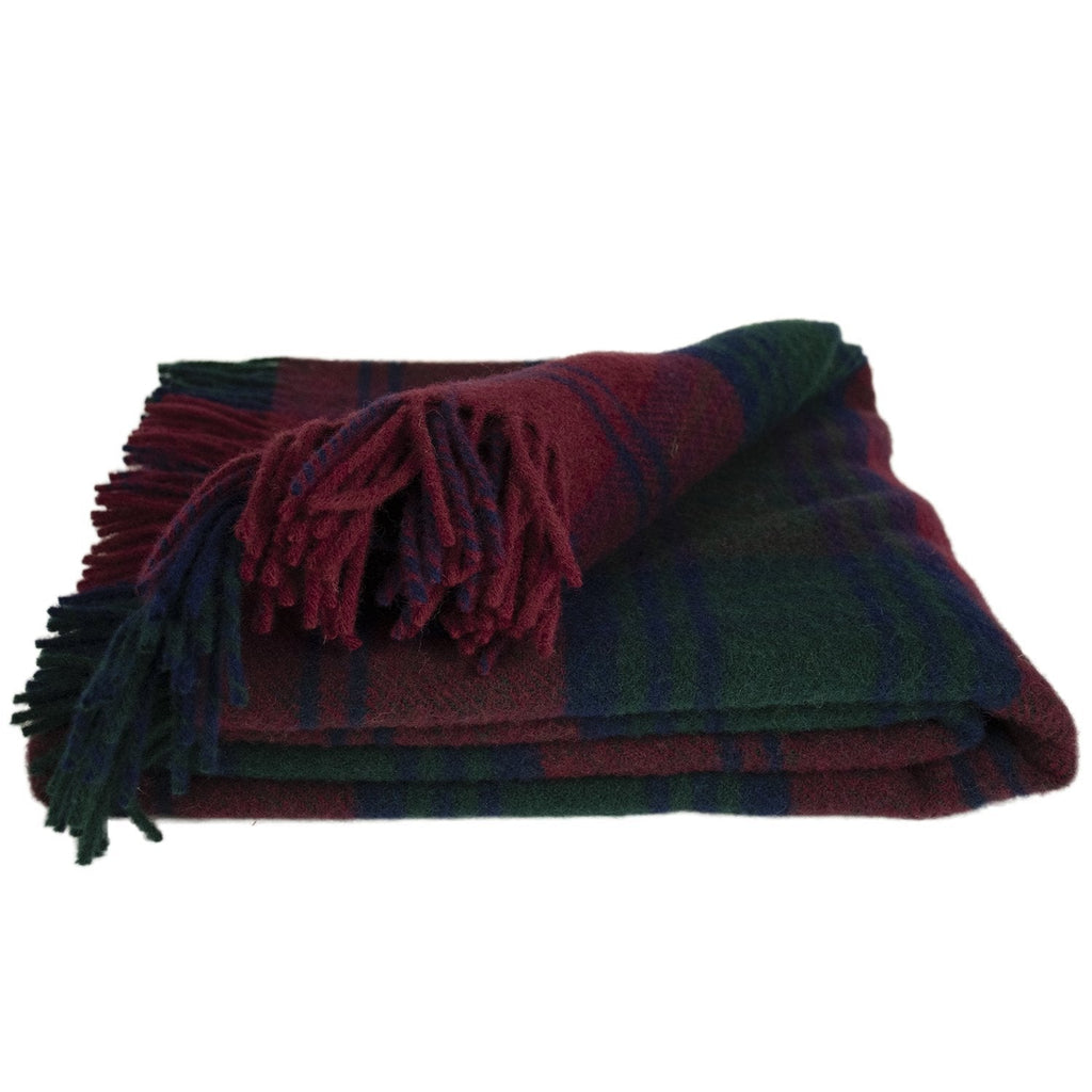 Prince of Scots Highland Tweed Pure New Wool Fluffy Throw ~ Lindsay ~-Throws and Blankets-Prince of Scots-00810032750213-K40050018-005-Prince of Scots