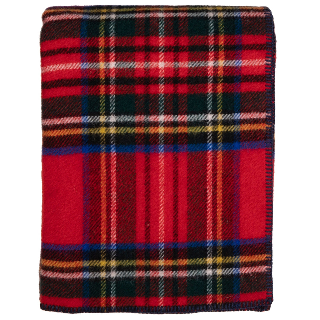 Prince of Scots Highland Tweeds BIG Throw ~ Royal Stewart ~-Throws and Blankets-810032753061-BIGThrowRoyalStewart-Prince of Scots