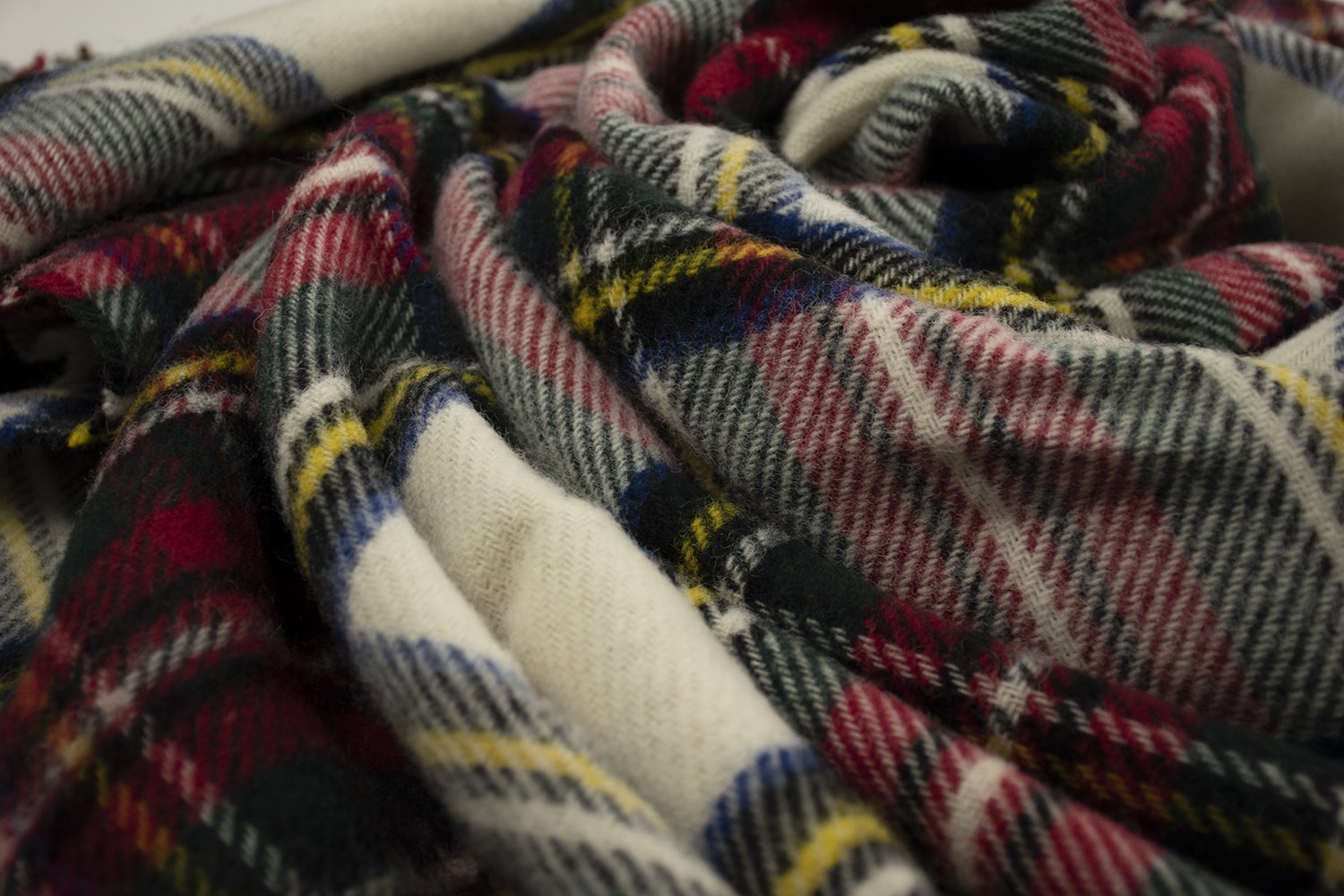 Prince of Scots Highland Tweed Pure New Wool Throw (Dress Stewart)-Throws and Blankets-Prince of Scots-810032752095-J4050028-11-Prince of Scots