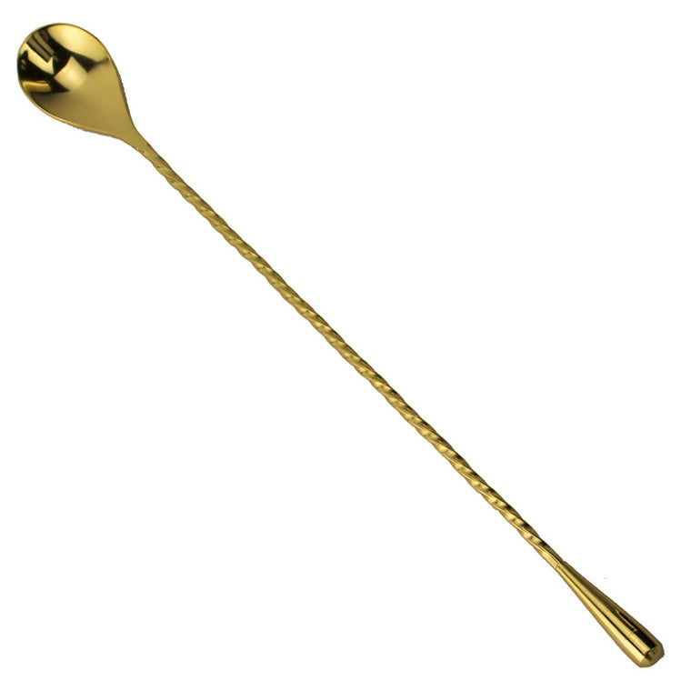 Prince of Scots Japanese-Style Tear Drop Bar Spoon ~ Gold