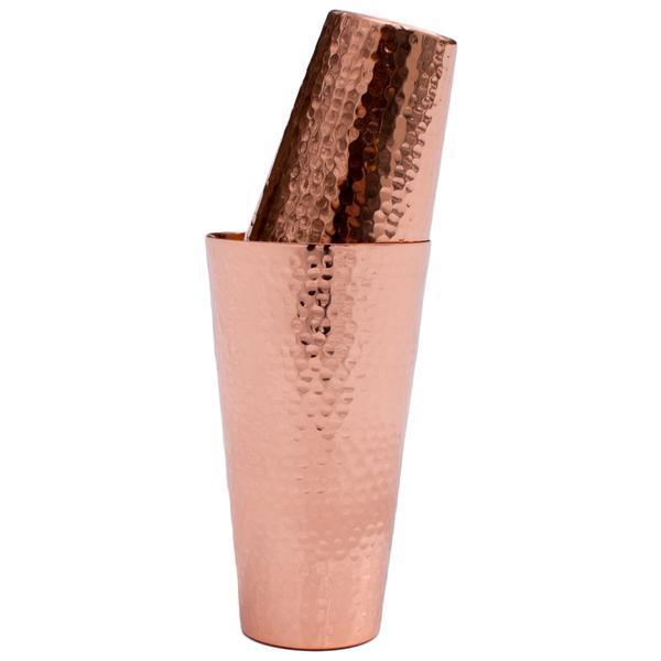 Prince of Scots Professional Hammered Solid Copper Cocktail Shaker Set-Dining and Entertaining-Prince of Scots-810032751685-ProHammeredSet-Prince of Scots