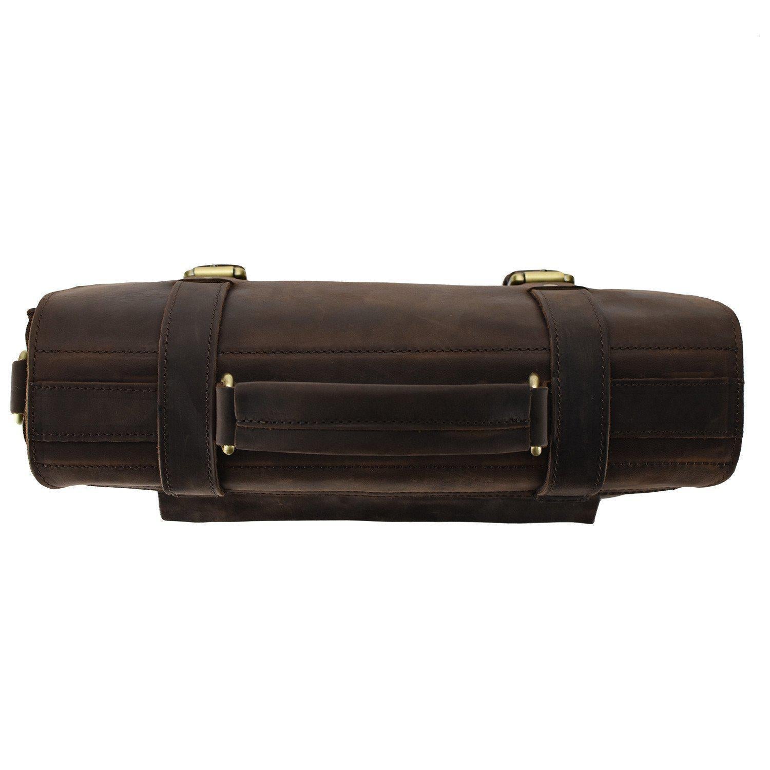 WANDERLUST Vintage Tablet Case ~ Dark Brown ~-Luggage-Prince of Scots-Prince of Scots